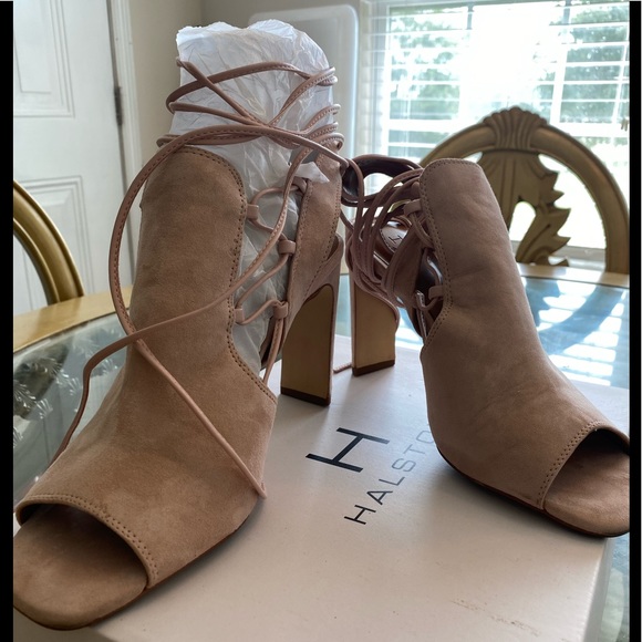 H by Halston Blushed colored sling back 9.5 - Picture 1 of 15